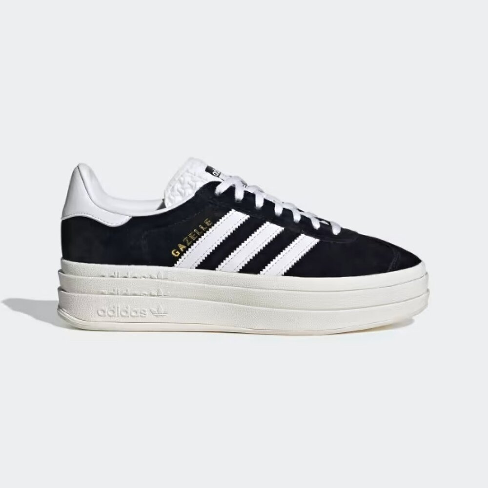Platform adidas bold black I bought and wore a handful of times.